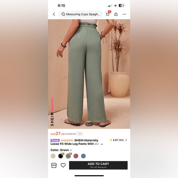 Extreme high waist dress lounge pant - Picture 4 of 4